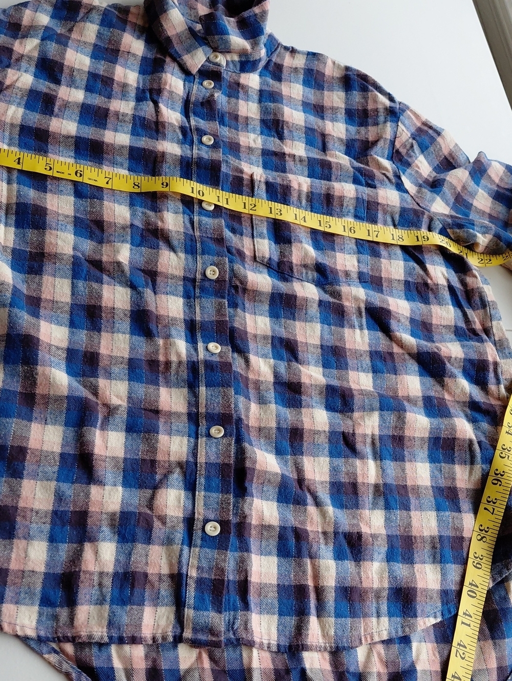 Madewell,Women's Shirt Size S Plaid Multi Colors Long Sleeve - Picture 5 of 6